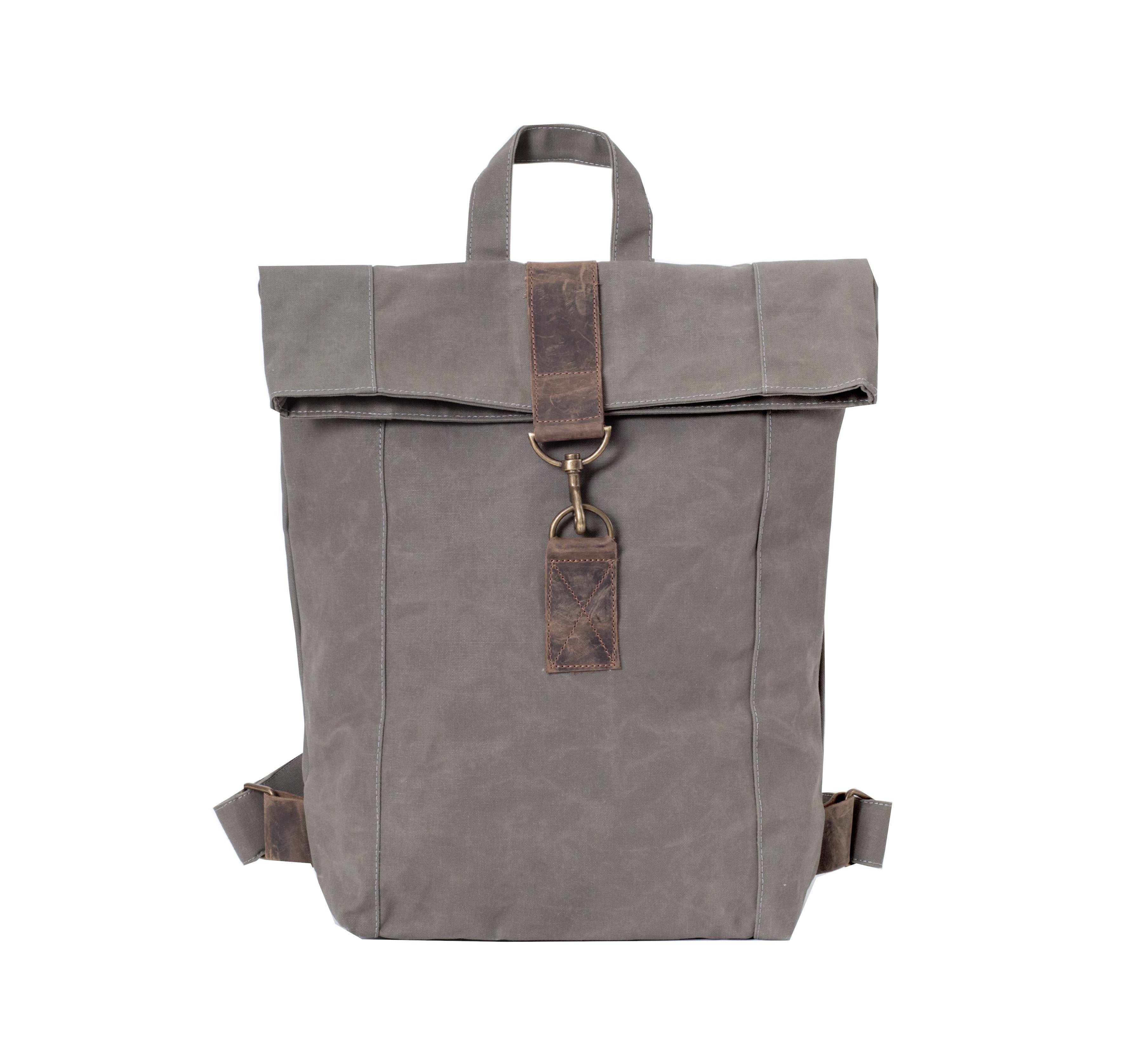 wanderrucksack segeltuch Segeltuch Rucksack BROOKLYN – Chanta Bags